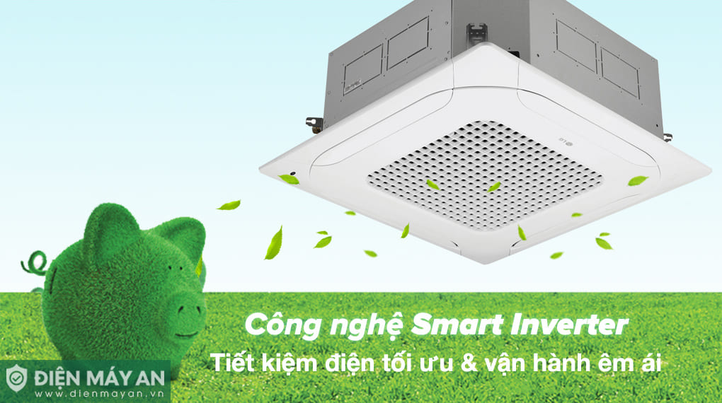 Điều hòa âm trần cassette LG Inverter 18000 BTU ZTNQ18GPLA0